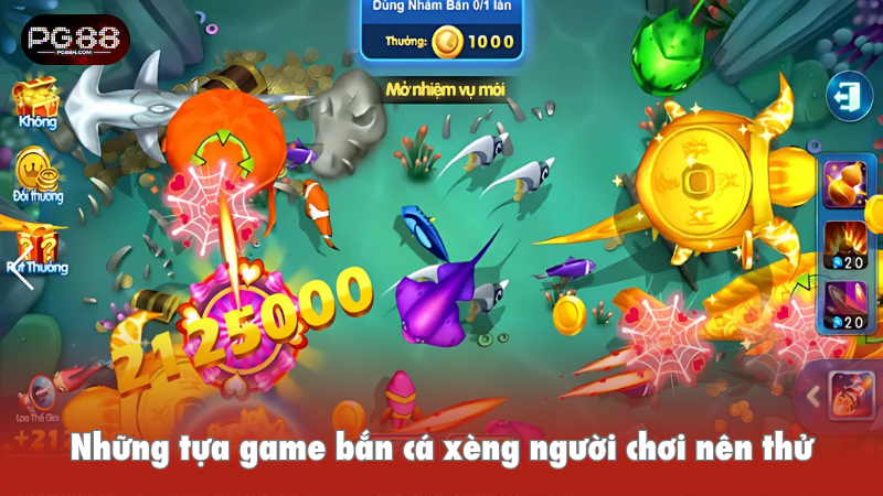 Những tựa game bắn cá xèng người chơi nên thử